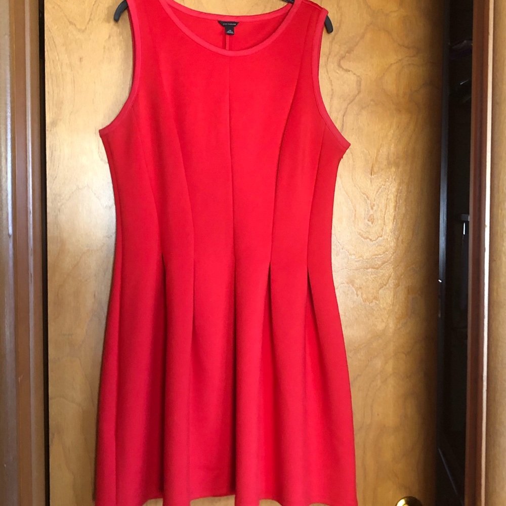 Red Hot Fit & Flare Dress